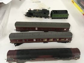 An unboxed pair of locomotives Hornby Western Inva