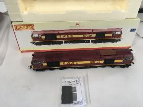 A boxed Hornby model railway locomotive R2488 EW a