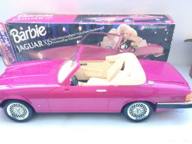 A Boxed Barbie Jaguar XJS.