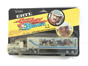 A Carded Ertl Smokey and The Bandit II 1:87 Scale