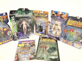 A Collection of Assorted Action Figures including