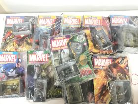 A Collection of The Classic Marvel Figurine Collection.(2).