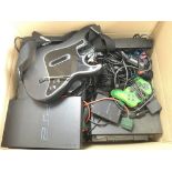 A Box Containing A Collection of PlayStation conso