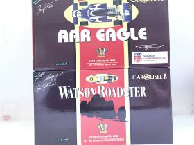 2 X Boxed Carousel 1 Cars a AAR Eagle and a Watson