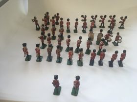 Collection in excess of forty lead soldiers believ