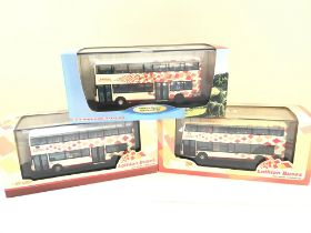 3 X Boxed Creative Master Lothian Buses.