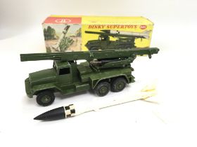 A Boxed Dinky Super Toys Honest John Missle Launch