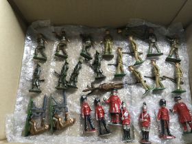 A collection in excess of 75 pieces metal model fi