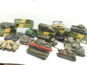 A Collection of Mainly Solido Military Vehicles al