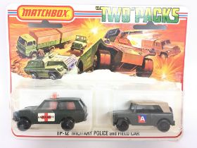 A Carded Matcbox TP-12 Military Police and Field C