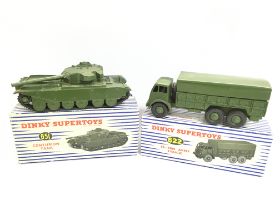 A Boxed Dinky Supertoys Centurion Tank #651 and. 1