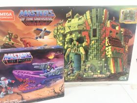 A Boxed Mega Construx Masters of The Universe Castle Greyskull. And a Land Shark. Appears to be