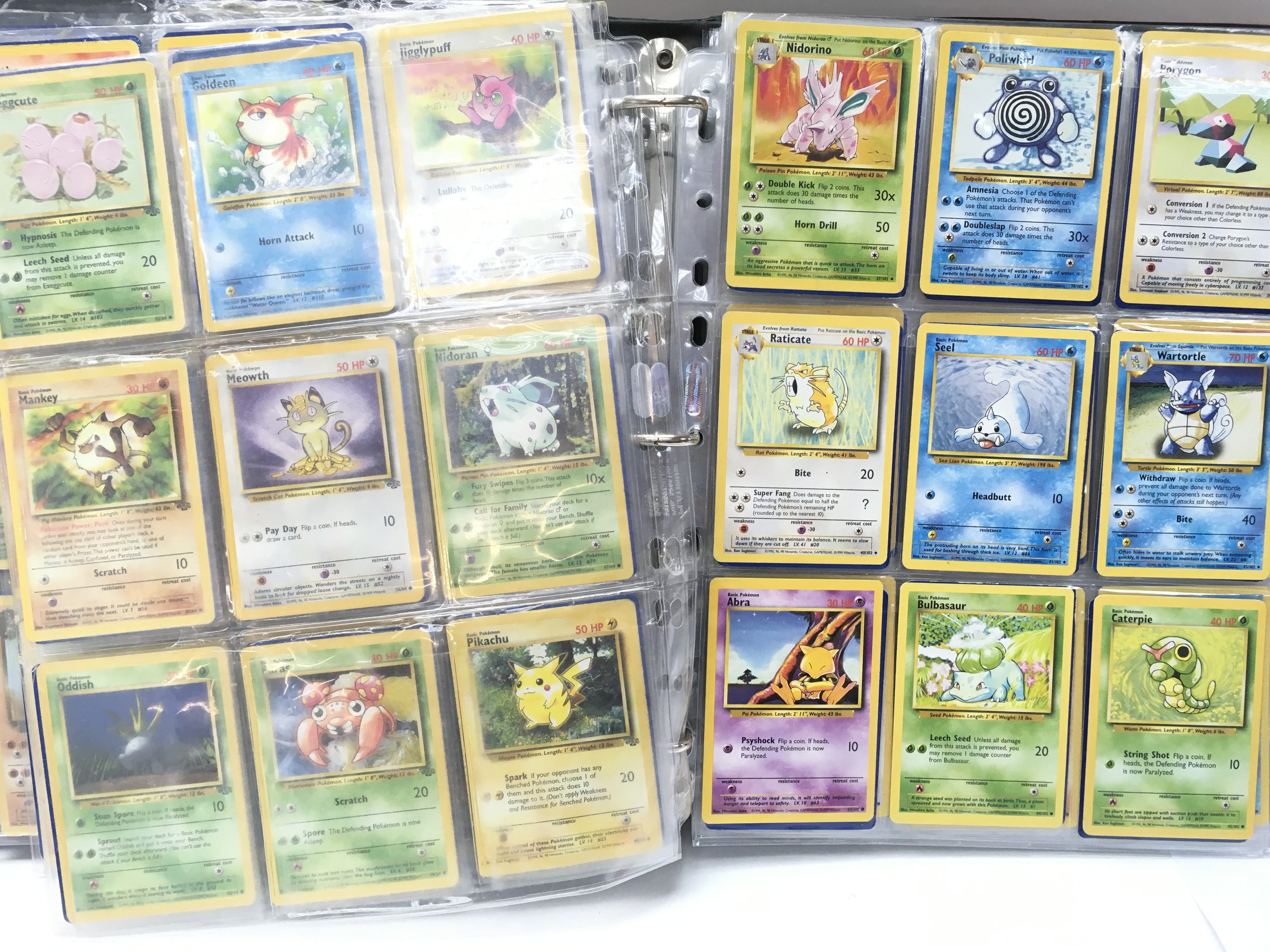 4 Binders Containing a Collection of vintage PokÃ© - Image 8 of 11
