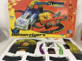 Boxed Scalextric..micro Mania Demon Flyers. NO RESERVE