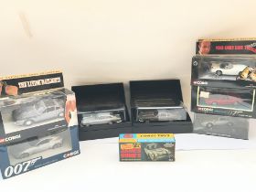 A Collection of Boxed Corgi James Bond Cars. No Re