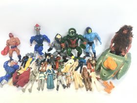 A Collection of Various Vintage Figures Including