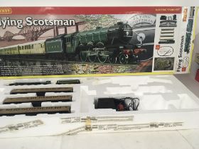 Boxed Hornby electric train set..Flying Scotsman..R1039..incomplete