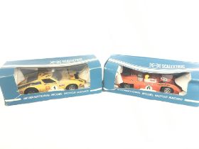 2 X Boxed Scalextric Cars. A Lamborghini #C.017 and a Tiger Special #C.013. Boxes Are Worn. NO