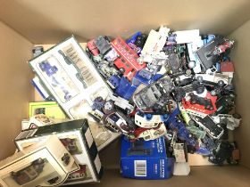 A Box Containing mostly Playworn Diecast. NO RESERVE