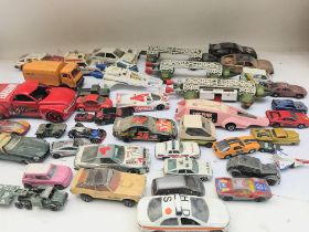 A Collection of Playworn Diecast including Dinky.