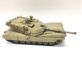 A Franklin Mint Abrams Tank 1/24 Scale.