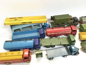 A Collection of Various Vintage Dinky Diecast. Som