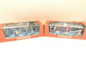 2 Boxed Crescent Toys Movables. Cowboys and Indian
