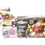 A Collection of Japanese Power Rangers toys Boxed.