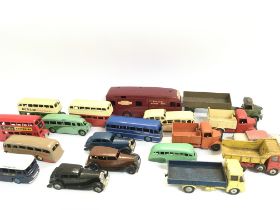 A Collection of Vintage Dinky and Corgi Diecast To