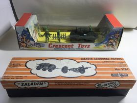 Two boxed military sets by Crescent Toys. No 2154