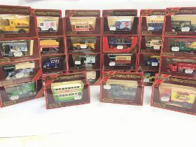 A Box Containing a Collection Of Matchbox Models of Yesteryear. No Reserve.