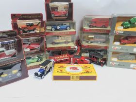 2 Boxes Containing Matchbox Models Of Yesteryear.Corgi Classics and Lledo Days Gone. No Reserve.