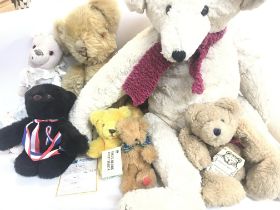 A Collection of Vintage Teddy Bears including A Me
