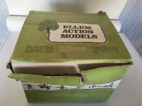 A very scarce retailers box of ELLEM ACTION MODELS