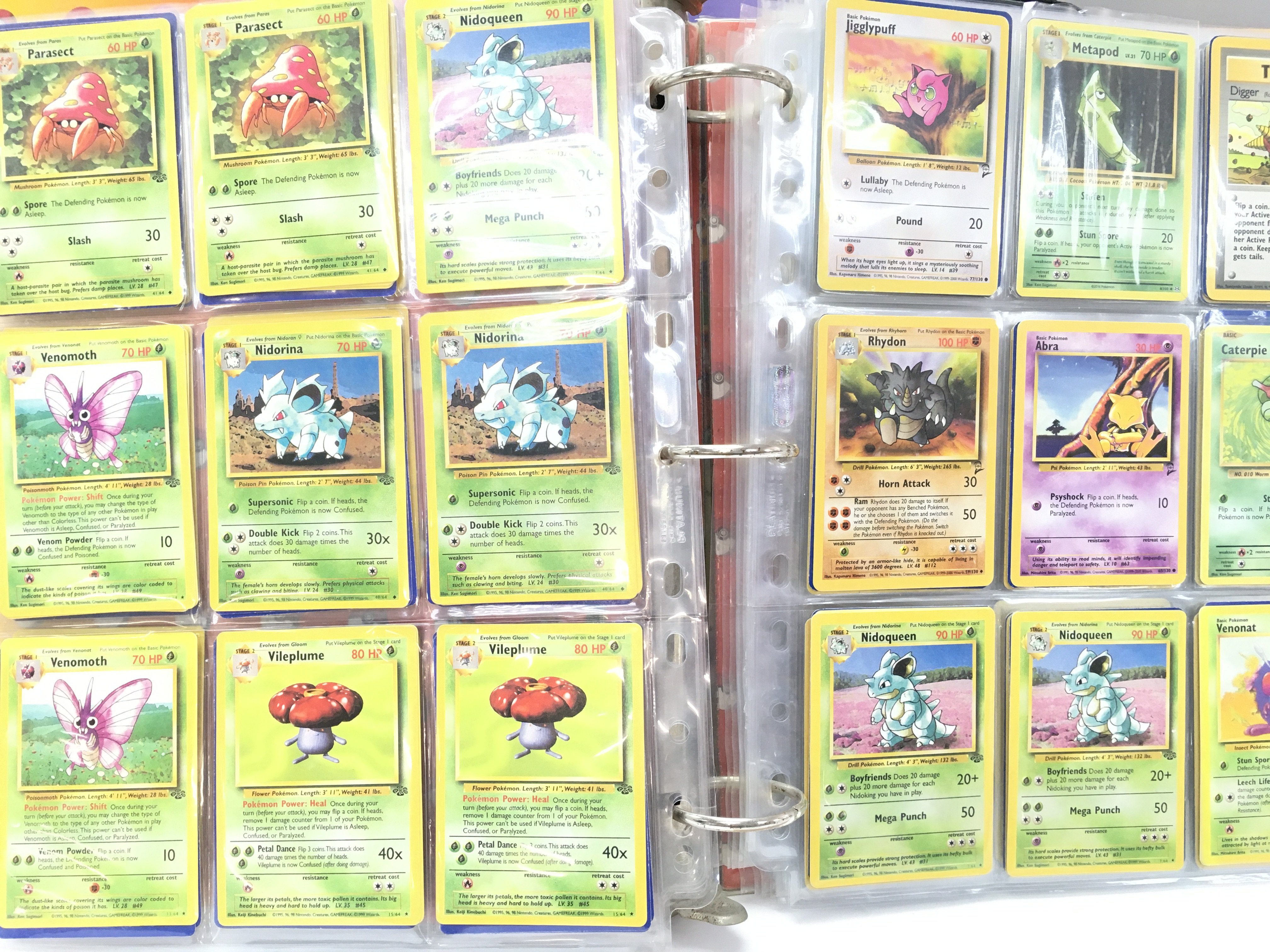 4 Binders Containing a Collection of vintage PokÃ© - Image 6 of 11