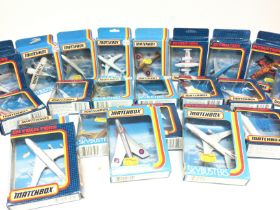A Collection of Boxed Matchbox Skybusters.