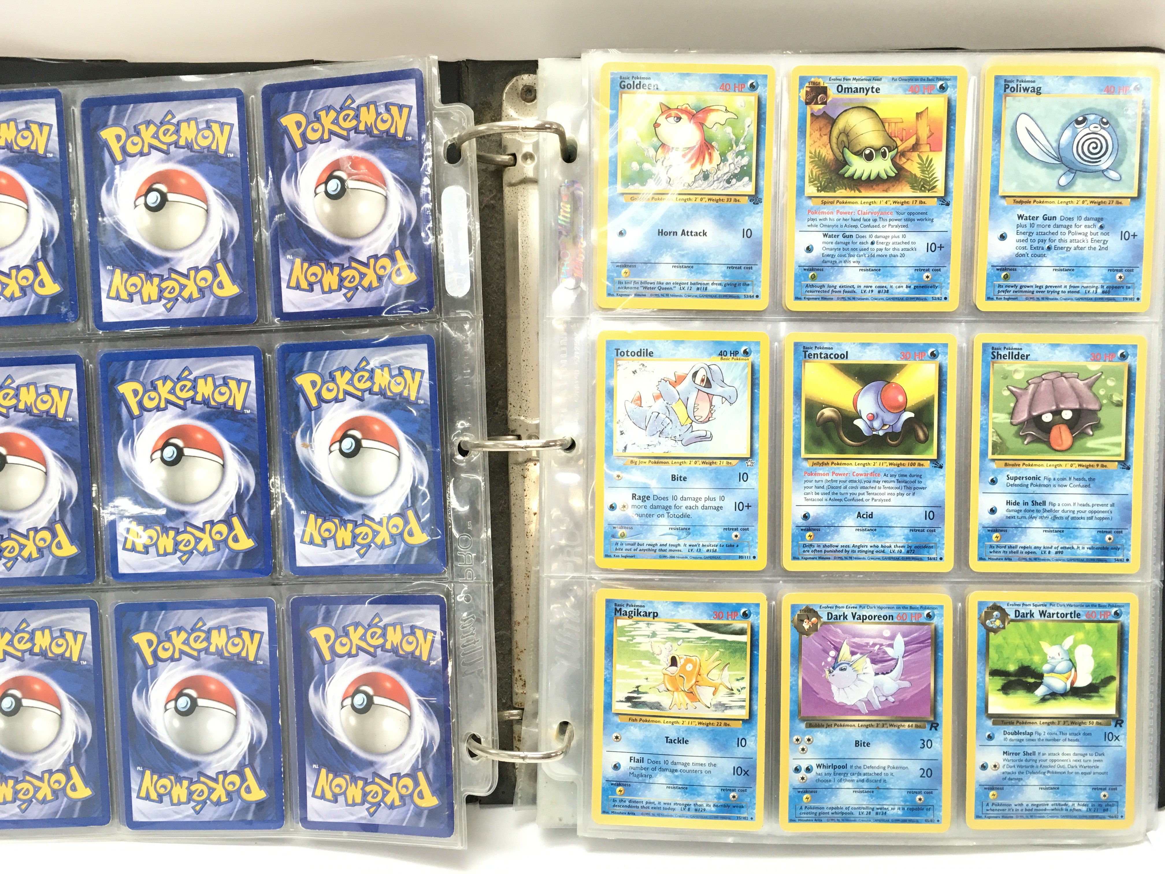4 Binders Containing a Collection of vintage PokÃ© - Image 9 of 11
