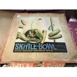 A boxed vintage Skittlebowl board game by Aurora