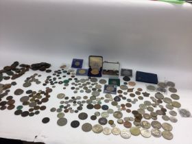 A large collection of coinage including pre 1920s