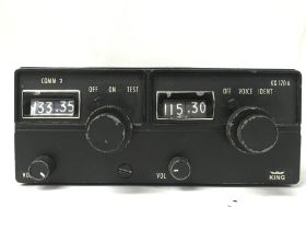 King KX 170A aircraft radio