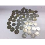 Collection of assorted Â£2 and 50p coins including