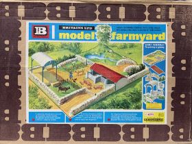A boxed Britains Model Farmyard. number 4711.