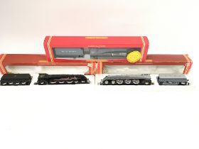 Three Hornby 00 gauge locomotives. Including Briti