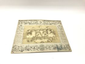 A Victorian photo of school children dated 1837 co