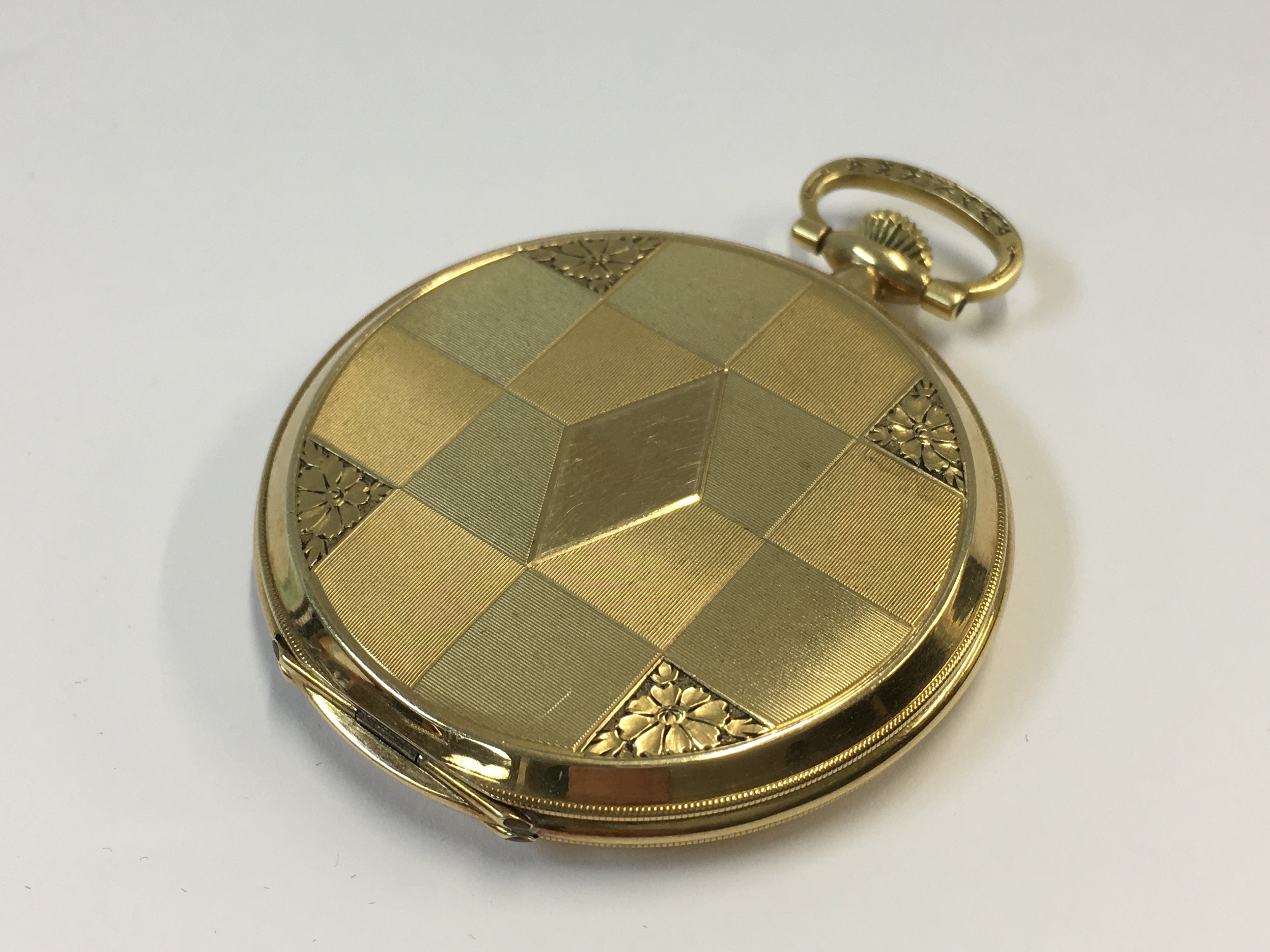 A fine Longines 18ct gold cased pocket watch, in f - Image 3 of 7