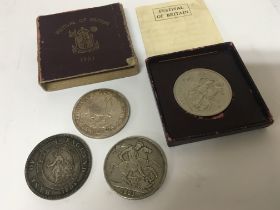 A rare Bank of England 1804 Dollar Five shilling t