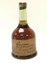 A bottle of Reserve 1878 cognac , postage category