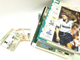 A Collection of league and FA cup final tickets an