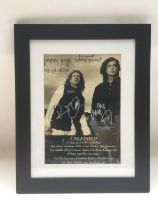 A framed and glazed 'Unledded' album magazine adve