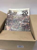 Two boxes of British empire magazines.- NO RESERVE